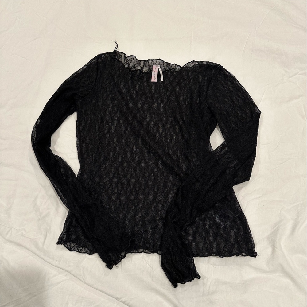 Out from under lace long sleeve